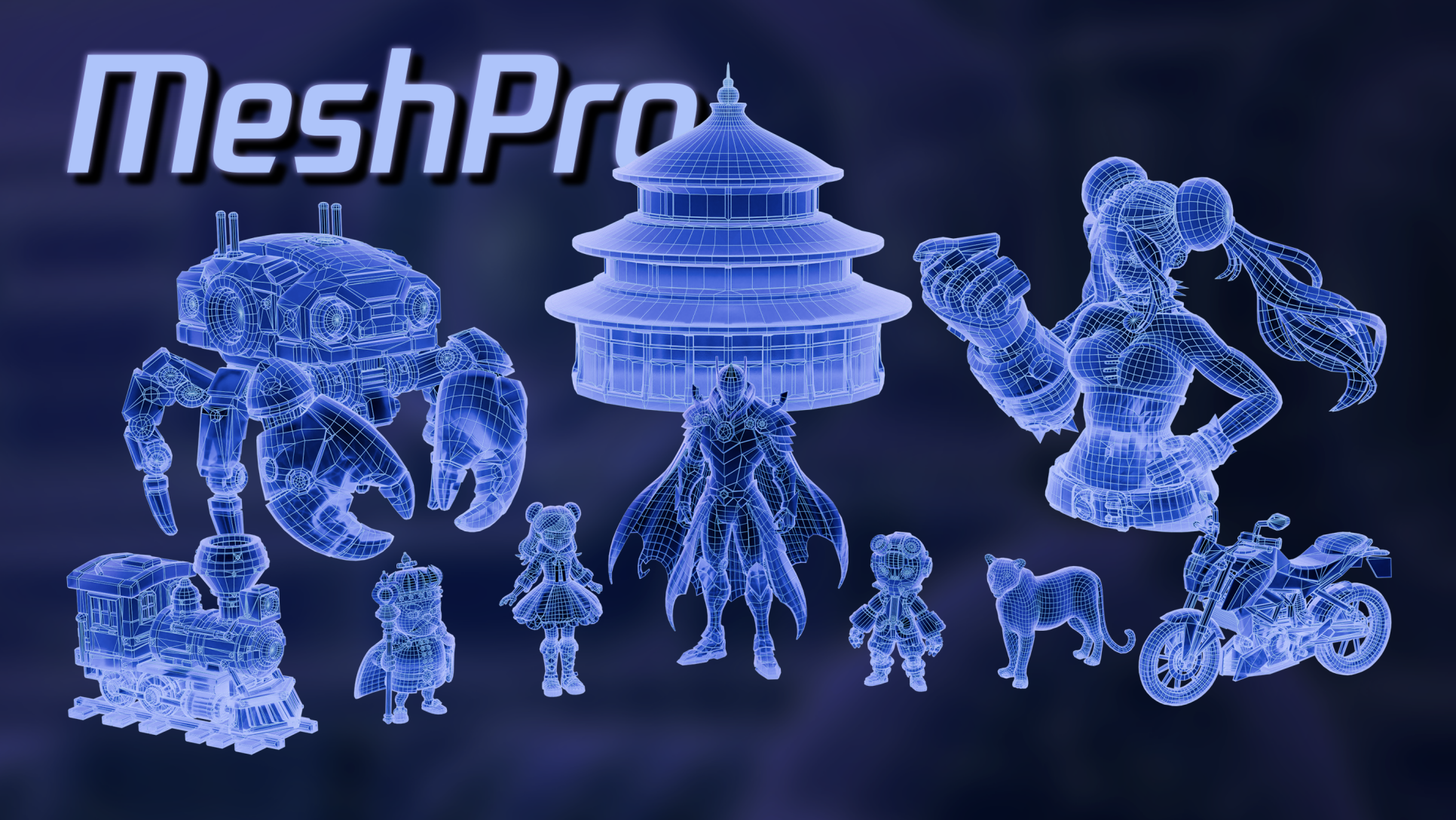 Mesh-Pro Figure